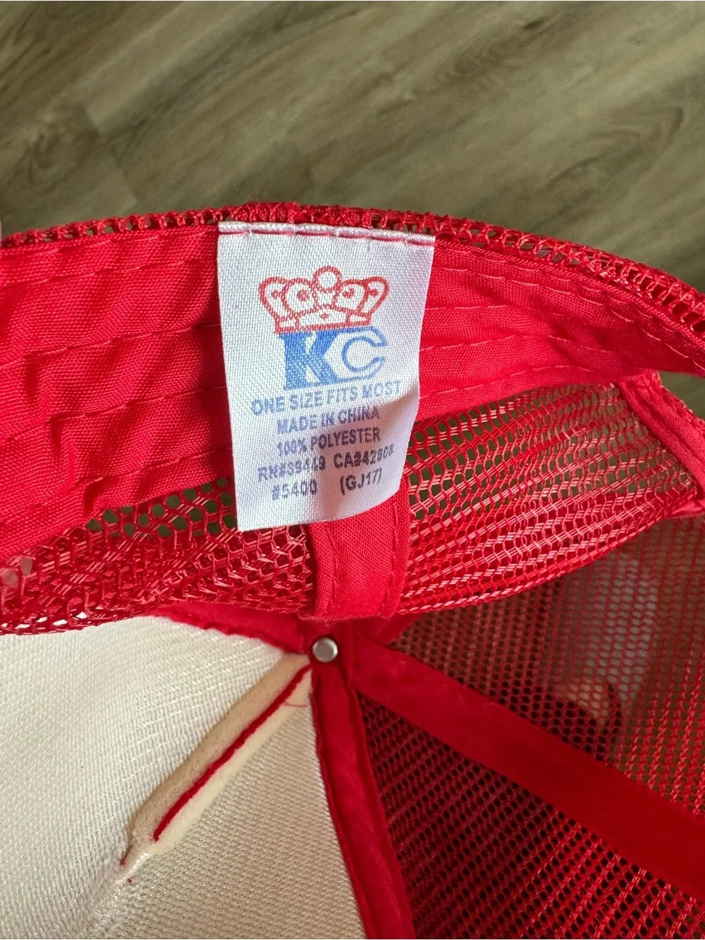 Red Trucker Hat with 'Make Milk Raw Again' Slogan